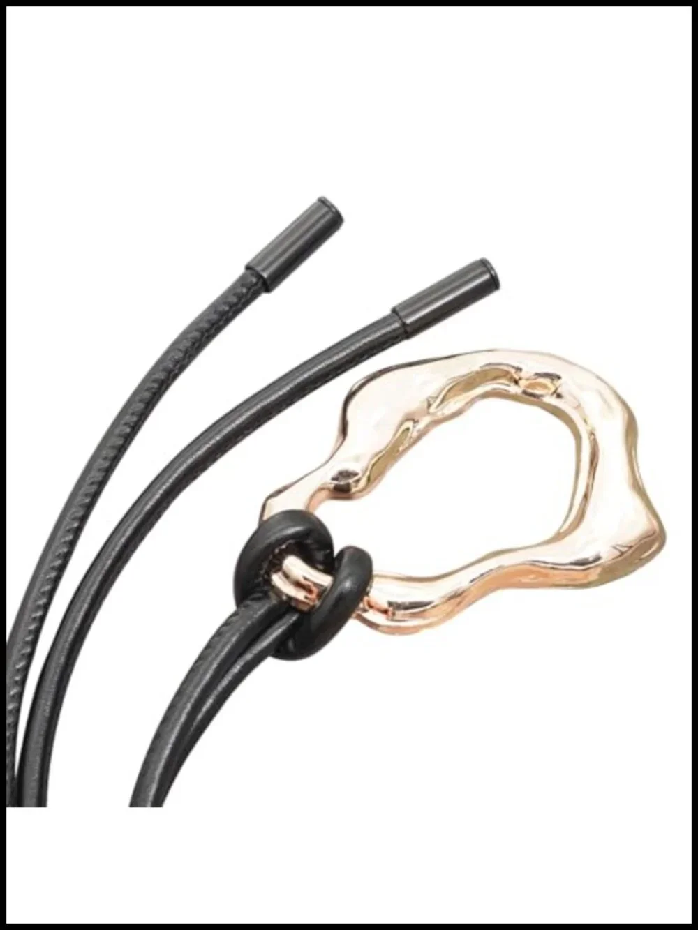 Knotted Belt for Women Thin PU Leather Belt Dresses Waist 28-40